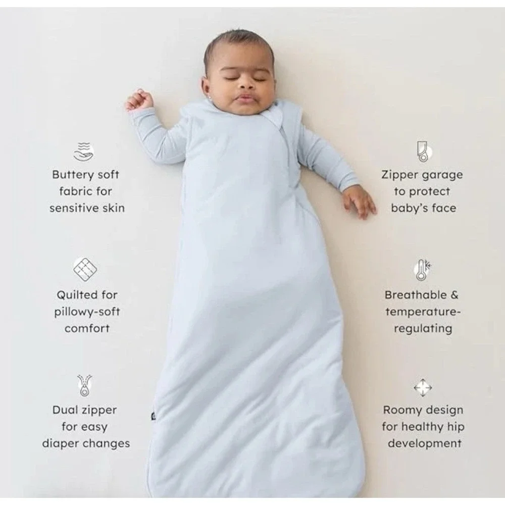 KYTE BABY Unisex Rayon Bamboo Sleep Bag for Babies and Toddlers, 2.5 TOG, Size M
